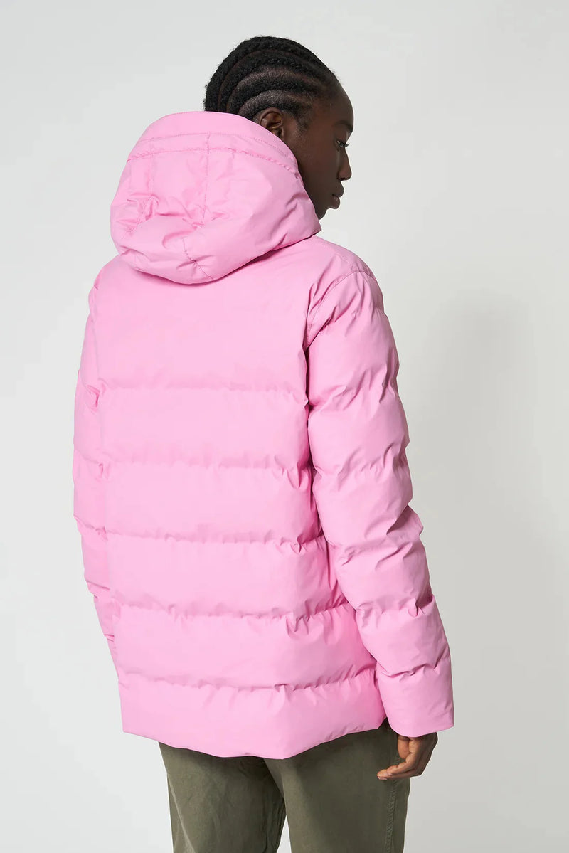 Tanta Nieve Quilted Raincoat - Moonlite Mauve