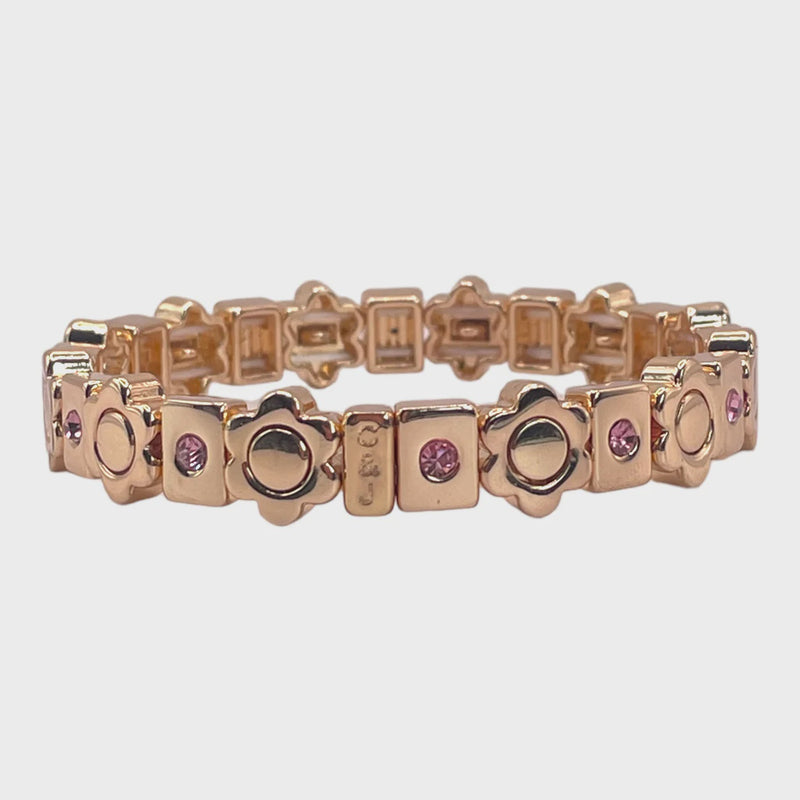 Coco & Jane Loves Rocky Jewels Bracelet - Pink
