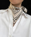 Lescarf Paisley Scarf - Sand