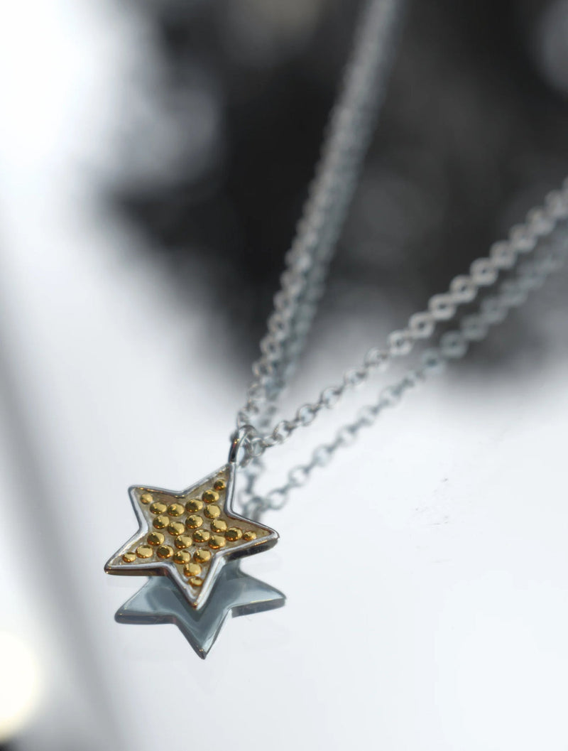 Anna Beck My Star Necklace - Silver & Gold