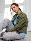 Black Colour Bella Knit Cardigan - Sky Blue