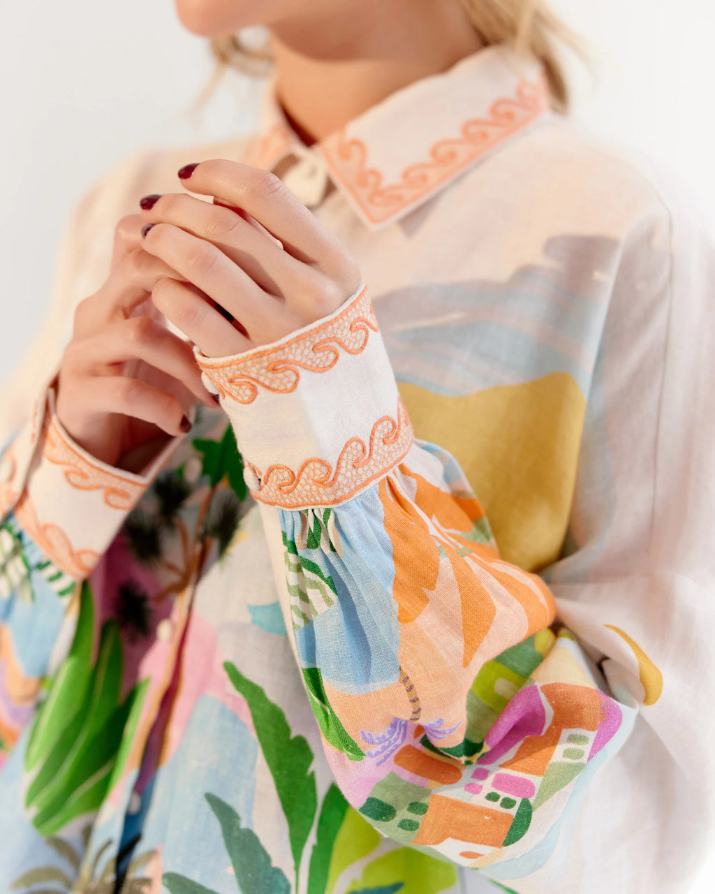 NOIB (No In Between) Fleur Shirt - By The Sea