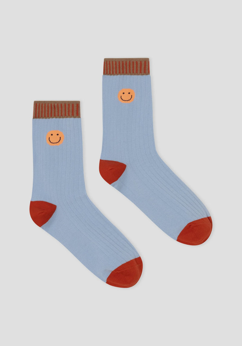 Dr Bloom Milkiboy Socks - Blue