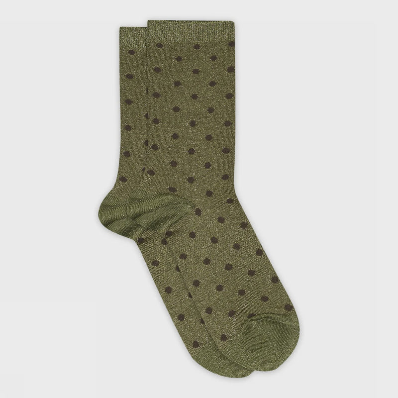 MP Denmark Donna Glitter Socks - Capulet Olive