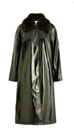 Jakke Lumi Rain Mac - Forest Green