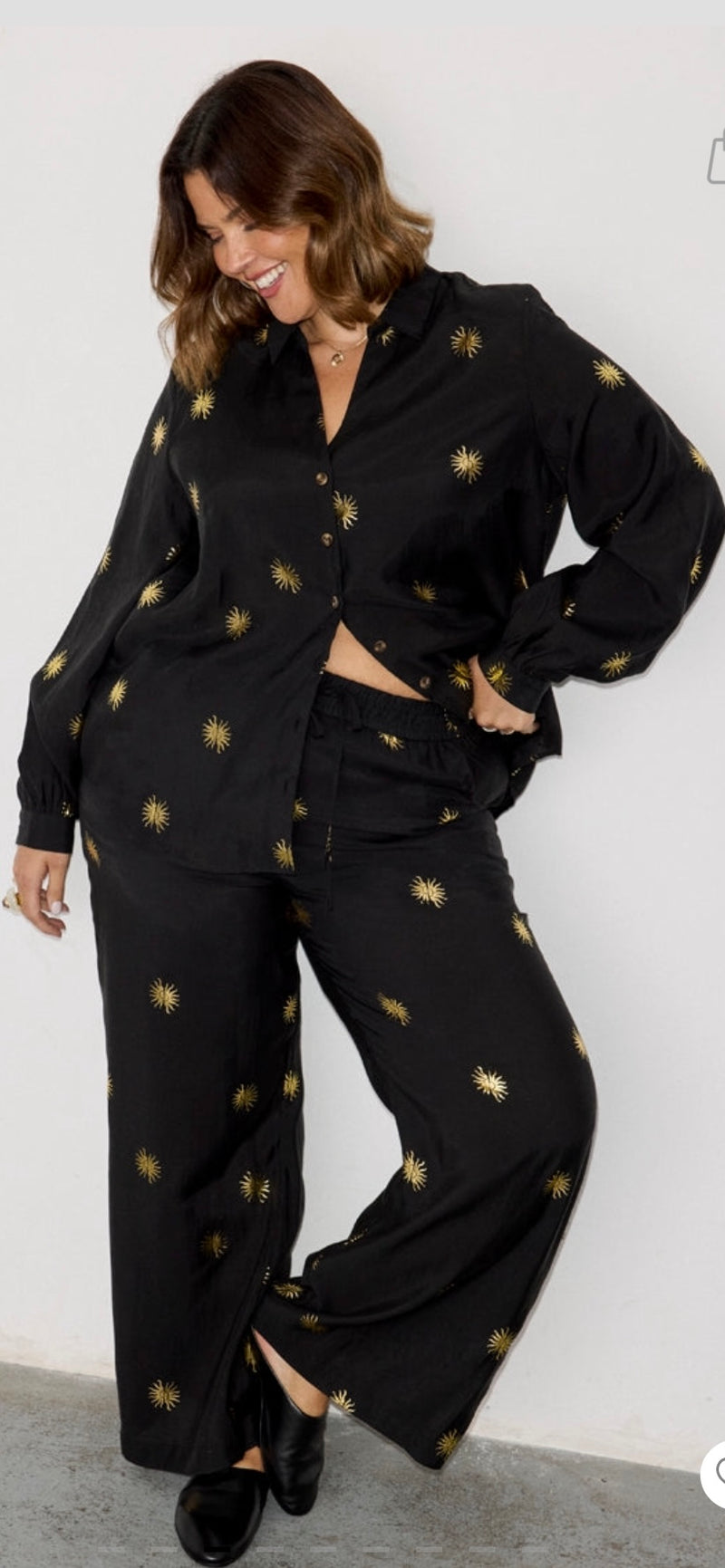 Never Fully Dressed Gold Sun Elissa Trousers