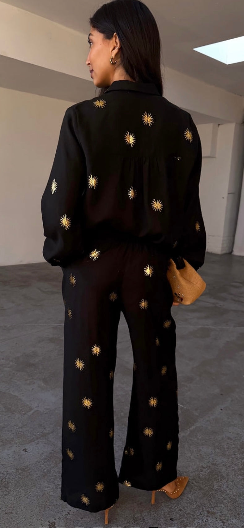 Never Fully Dressed Gold Sun Elissa Trousers