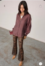 Never Fully Dressed Miley Shirt - Chocolate