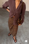 Never Fully Dressed Miley Shirt - Chocolate