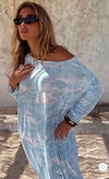 Never Fully Dressed Scenery Jem Dress - Blue