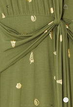 Never Fully Dressed Shell Midi Dress - Khaki
