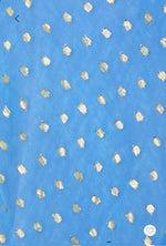Never Fully Dressed Tilly Dress - Blue Jacquard