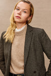 Rails Jac Blazer - Camel/Black Herringbone