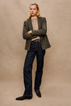 Rails Jac Blazer - Camel/Black Herringbone