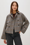 Rails Jett Jacket - Mocha Check
