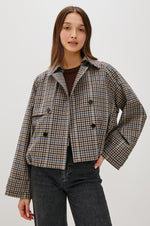 Rails Jett Jacket - Mocha Check