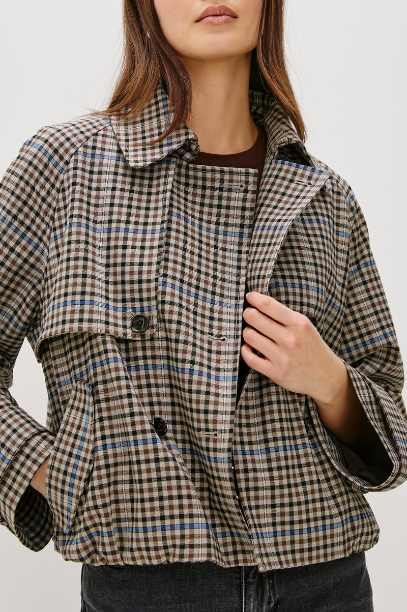 Rails Jett Jacket - Mocha Check
