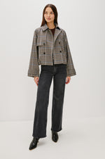 Rails Jett Jacket - Mocha Check