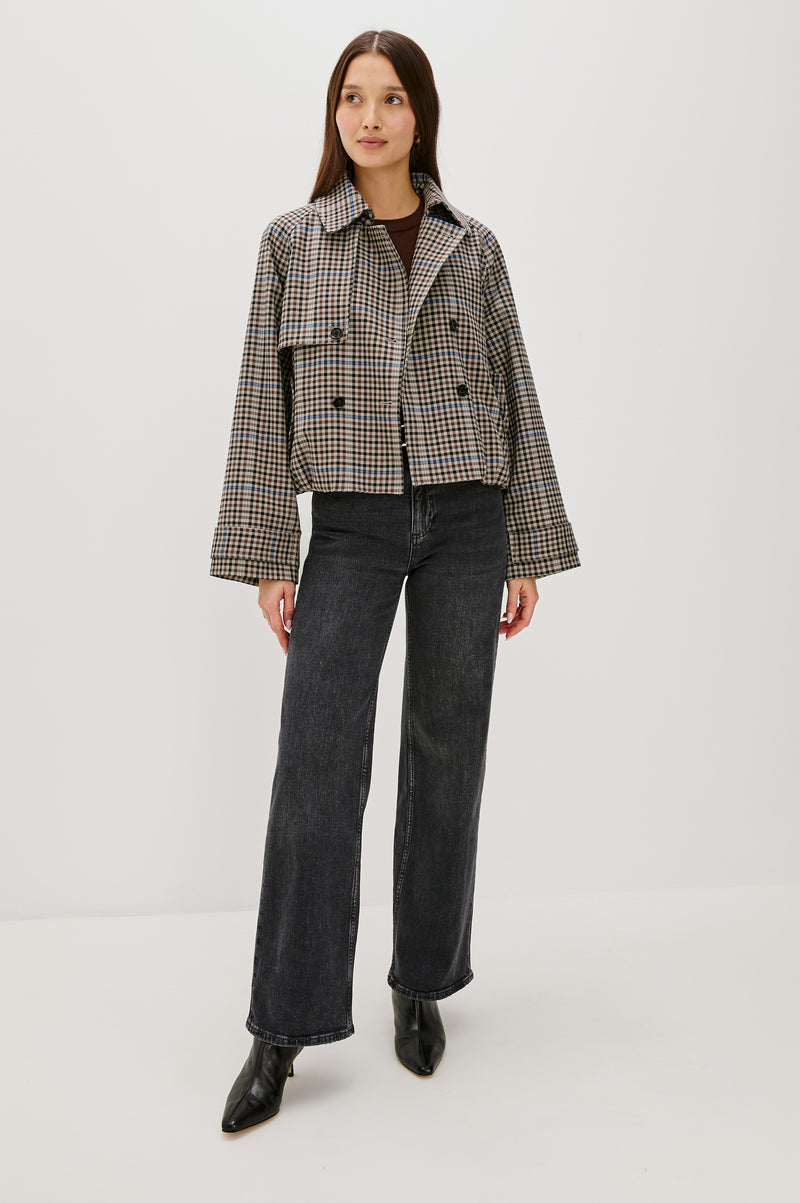 Rails Jett Jacket - Mocha Check