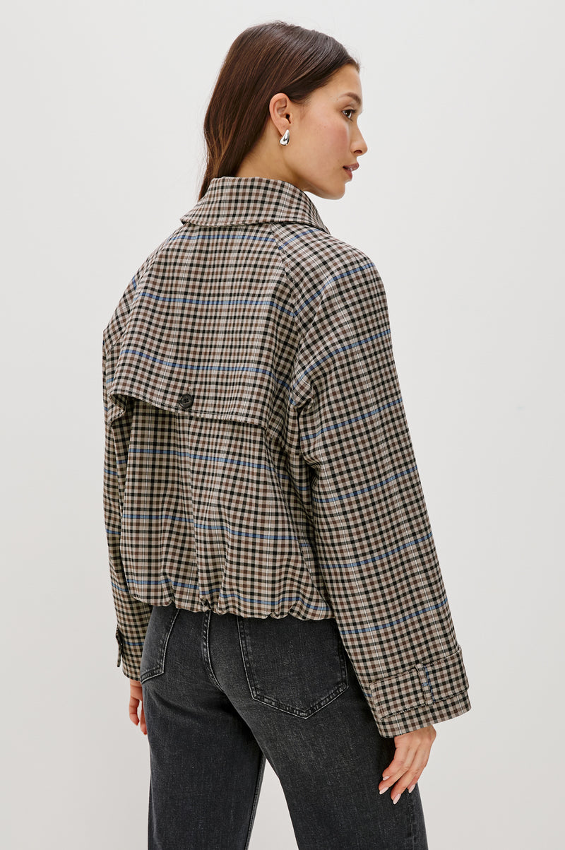 Rails Jett Jacket - Mocha Check