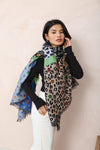 Ombre London Multi Stars Jacquard Scarf - Multi