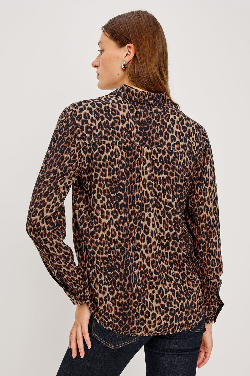 Rails Josephine Shirt - Brown Nala