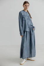 Project AJ117 Kirsa Denim Shirt - Dark Indigo