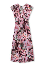 Rails Court Dress - Magenta Verbena