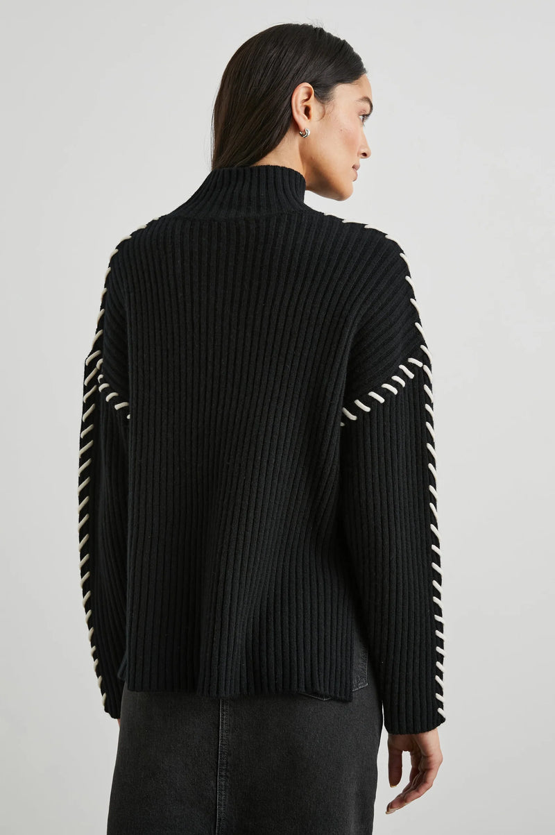 Rails Liam Knitted Sweater - Black