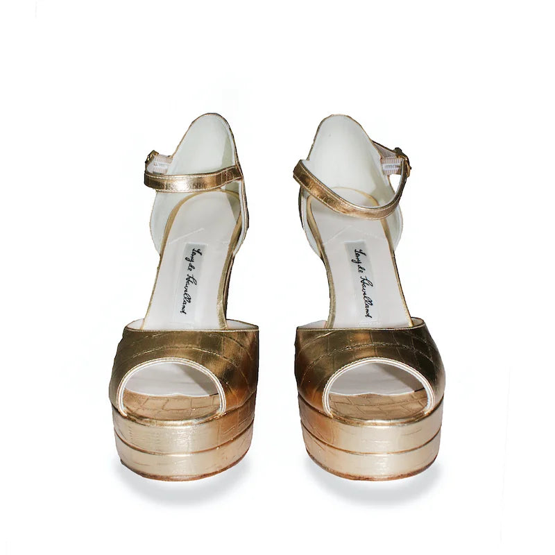Terry De Havilland Lena Sandal - Gold