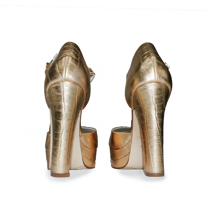 Terry De Havilland Lena Sandal - Gold