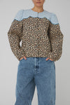 Stella Nova Leopard Jacket With Clouds - Leopard