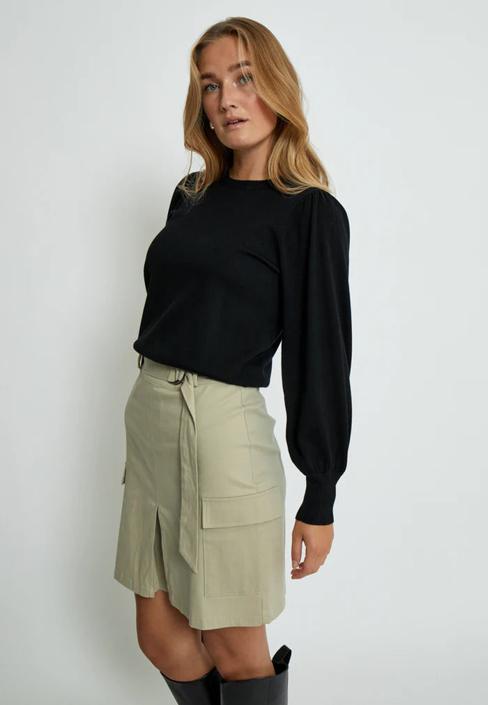 Minus Liva Knit Pullover - Black