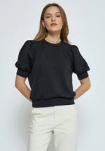 Minus Liva Knit Tee - Black