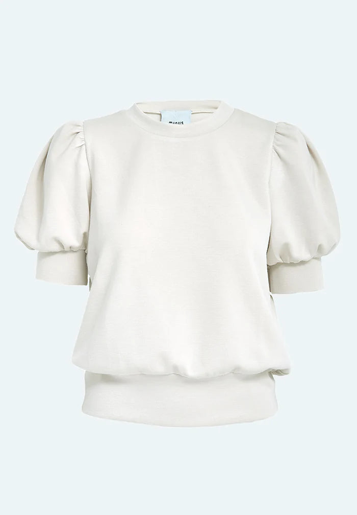 Minus Liva Knit Tee - Broken White