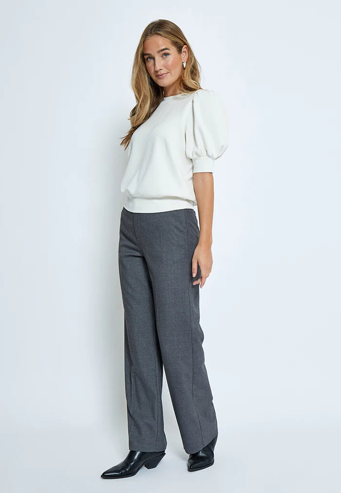 Minus Liva Knit Tee - Broken White
