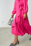 Cras Lotuscras Dress - Fuchsia Pink