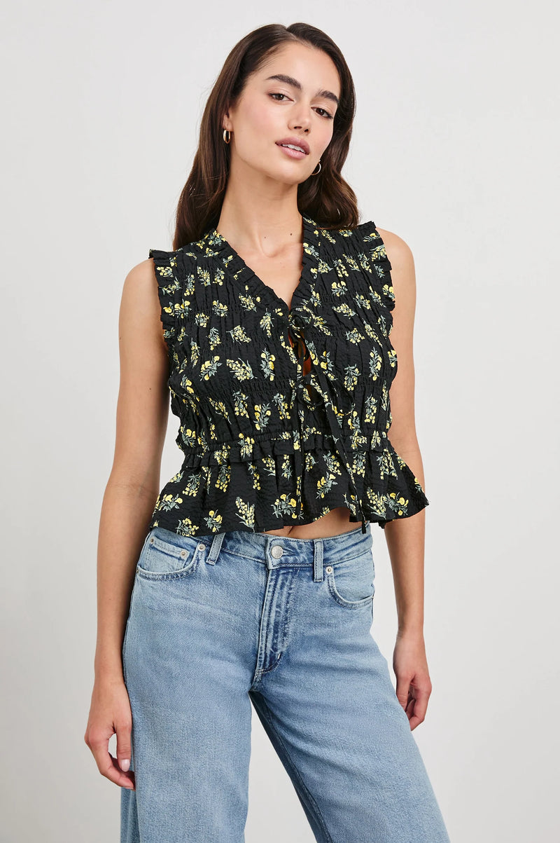Rails Martine Top - Dark Amaryllis
