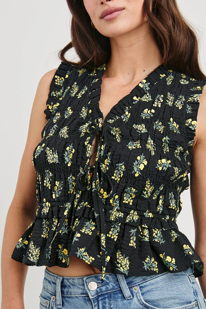 Rails Martine Top - Dark Amaryllis
