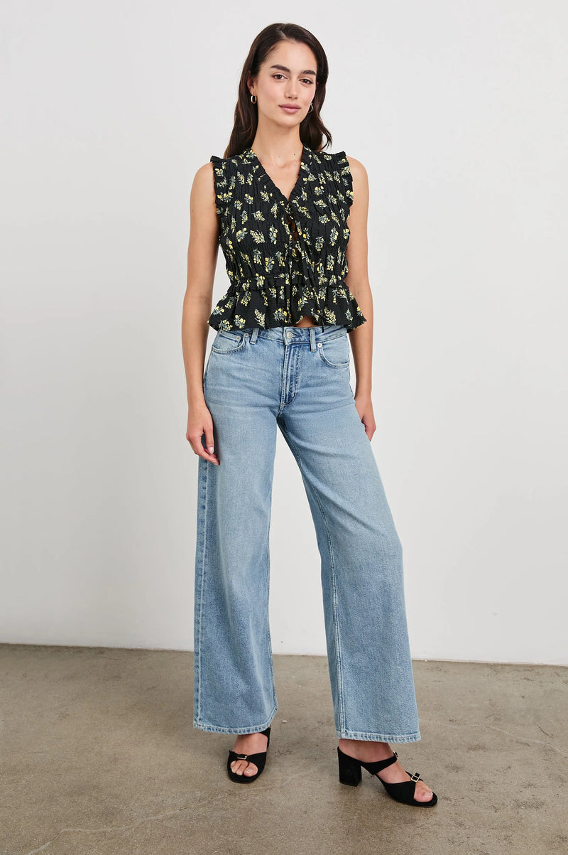 Rails Martine Top - Dark Amaryllis