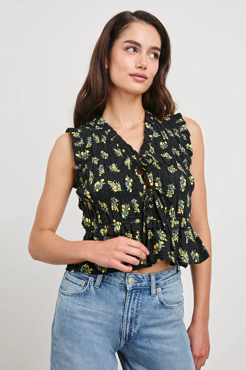 Rails Martine Top - Dark Amaryllis