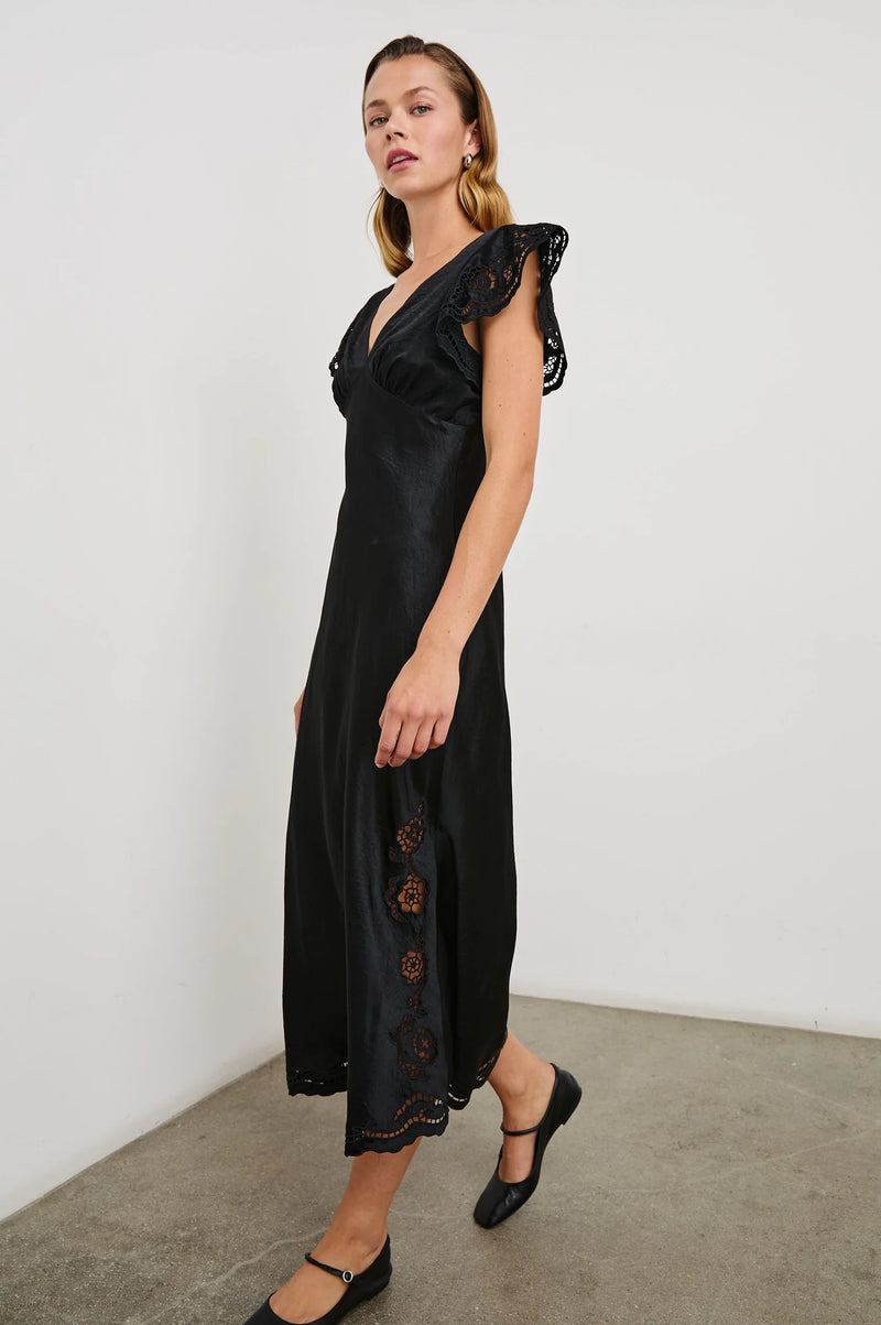 Rails McKenna Black Eyelet - Black