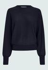 Minus Dana Bat Sleeve Knit Pullover - Black Iris (Navy)