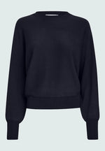 Minus Dana Bat Sleeve Knit Pullover - Black Iris (Navy)