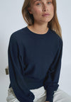Minus Dana Bat Sleeve Knit Pullover - Black Iris (Navy)