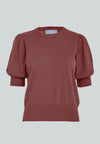 Minus Liva Knit Tee - Roan Rouge