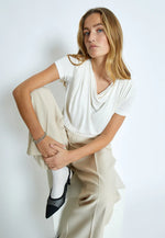 Minus Soleima T-Shirt - Cloud Dancer