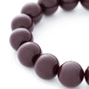 Vanessa Baroni Mini Beads Flex Bracelet - Aubergine