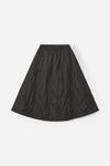 Project AJ Nicoline Quilted Skirt - Black