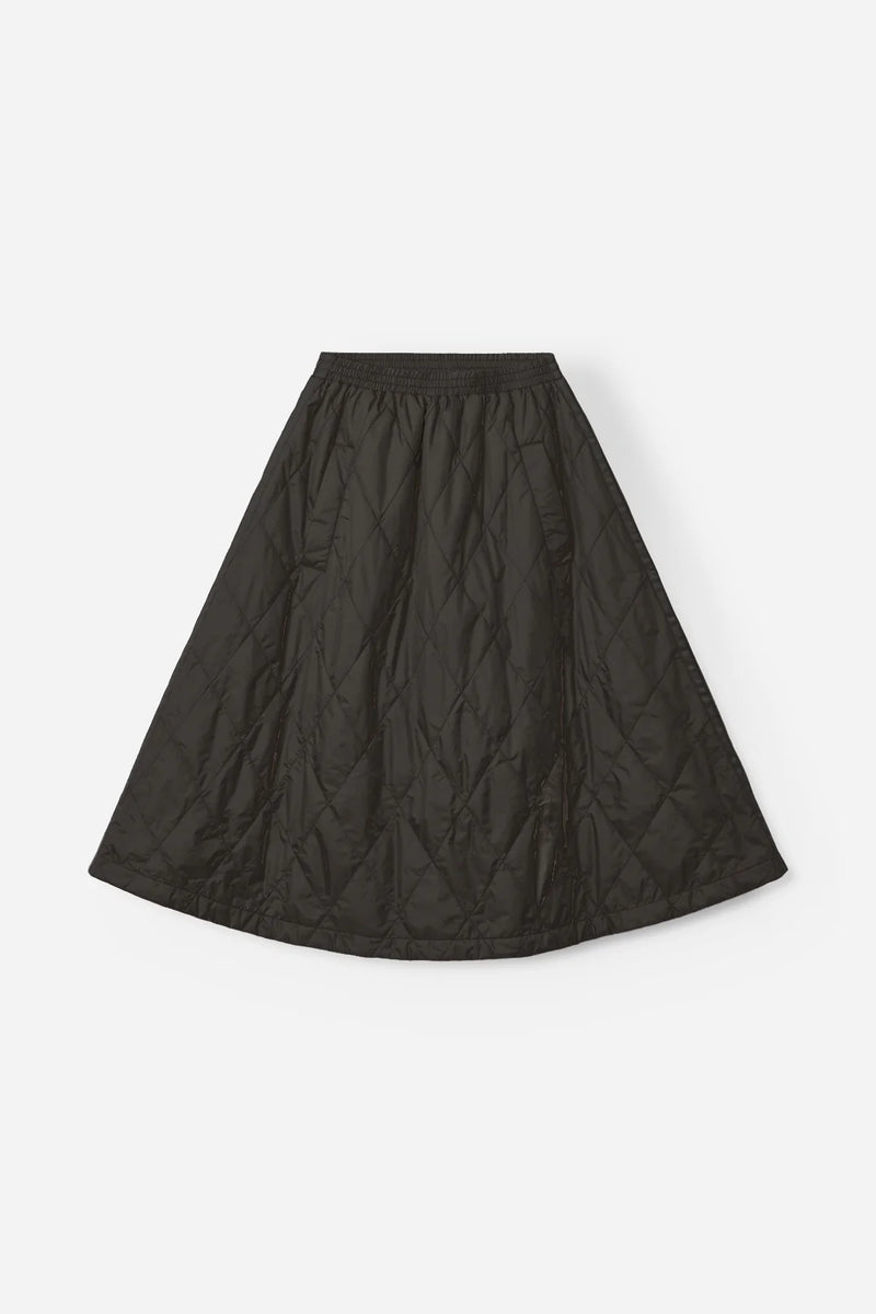 Project AJ Nicoline Quilted Skirt - Black